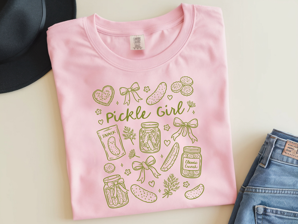 Pickle Girl Doodle Tee