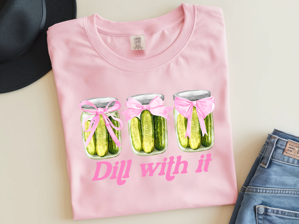 Dill With It Pickle Tee