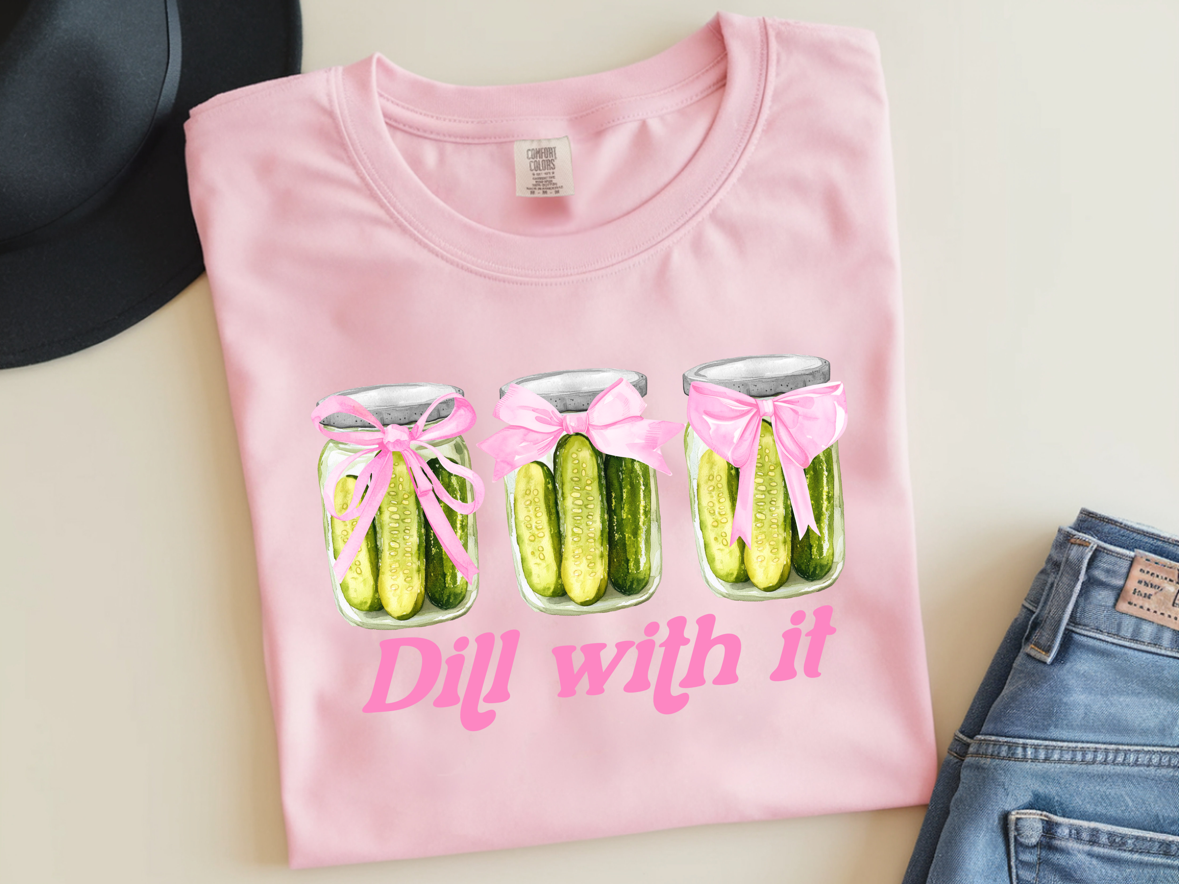 Dill With It Pickle Tee