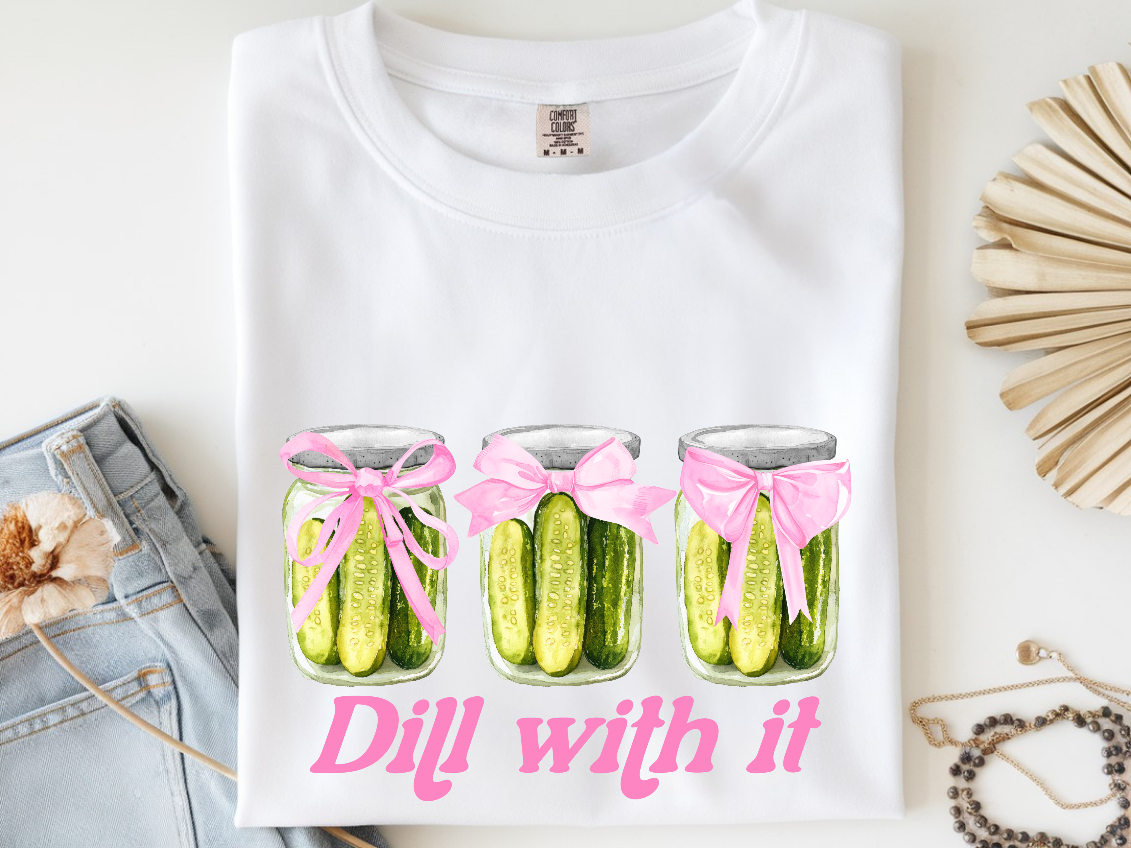 Dill With It Pickle Tee