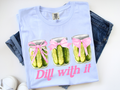 Dill With It Pickle Tee