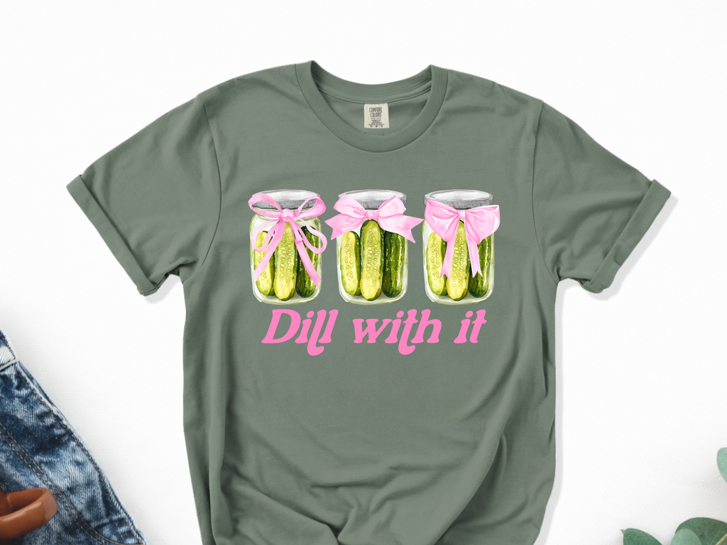 Dill With It Pickle Tee