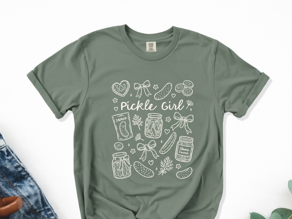 Pickle Girl Doodle Tee