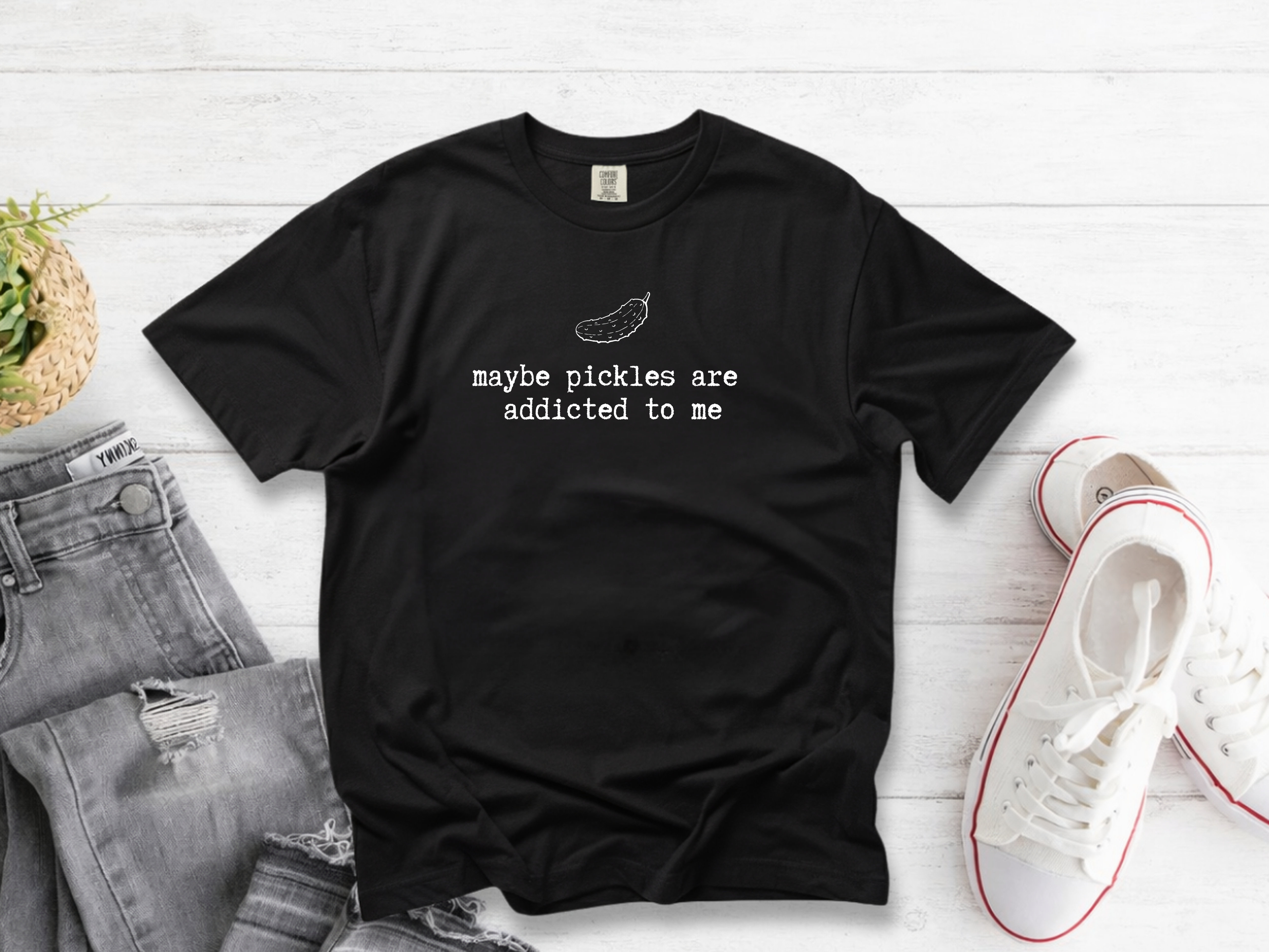 Maybe Pickles Are Addicted to Me Tee