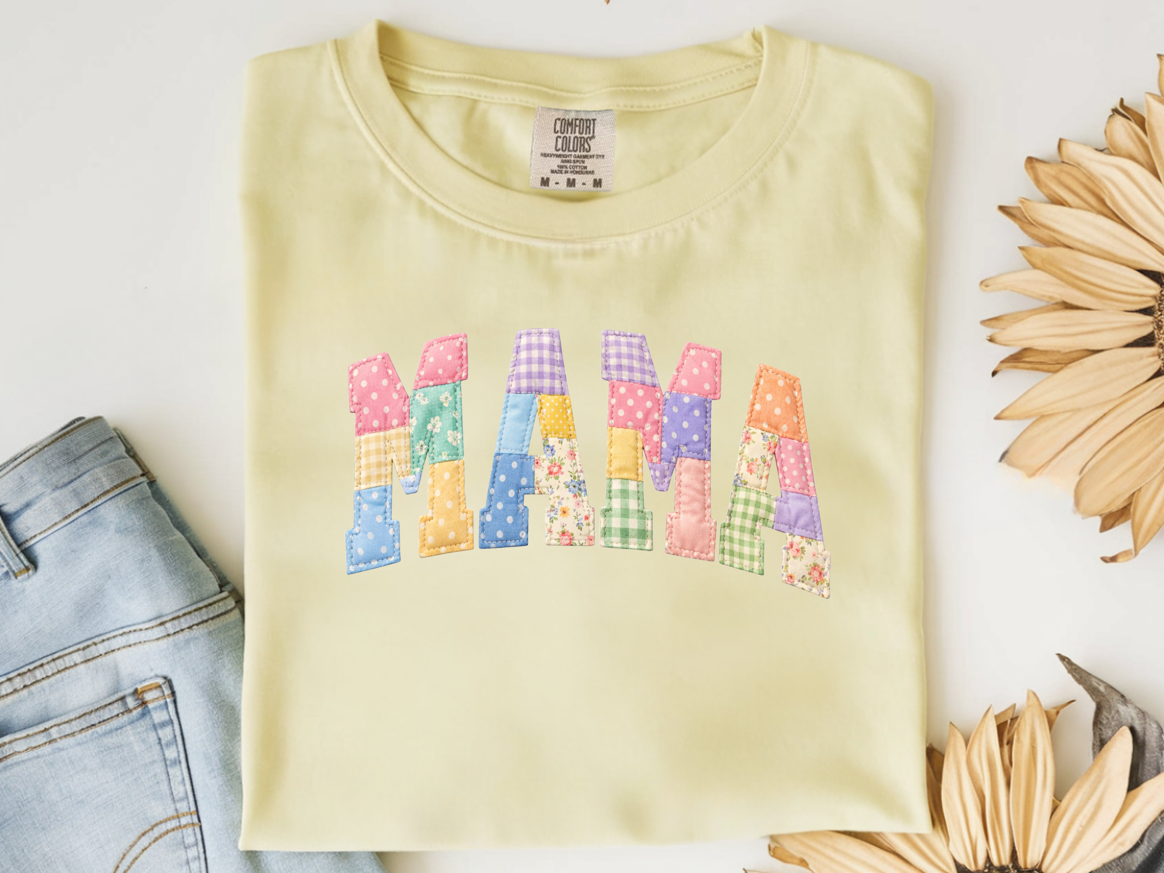 Stitched Mama Print Tee