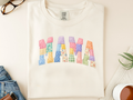 Stitched Mama Print Tee