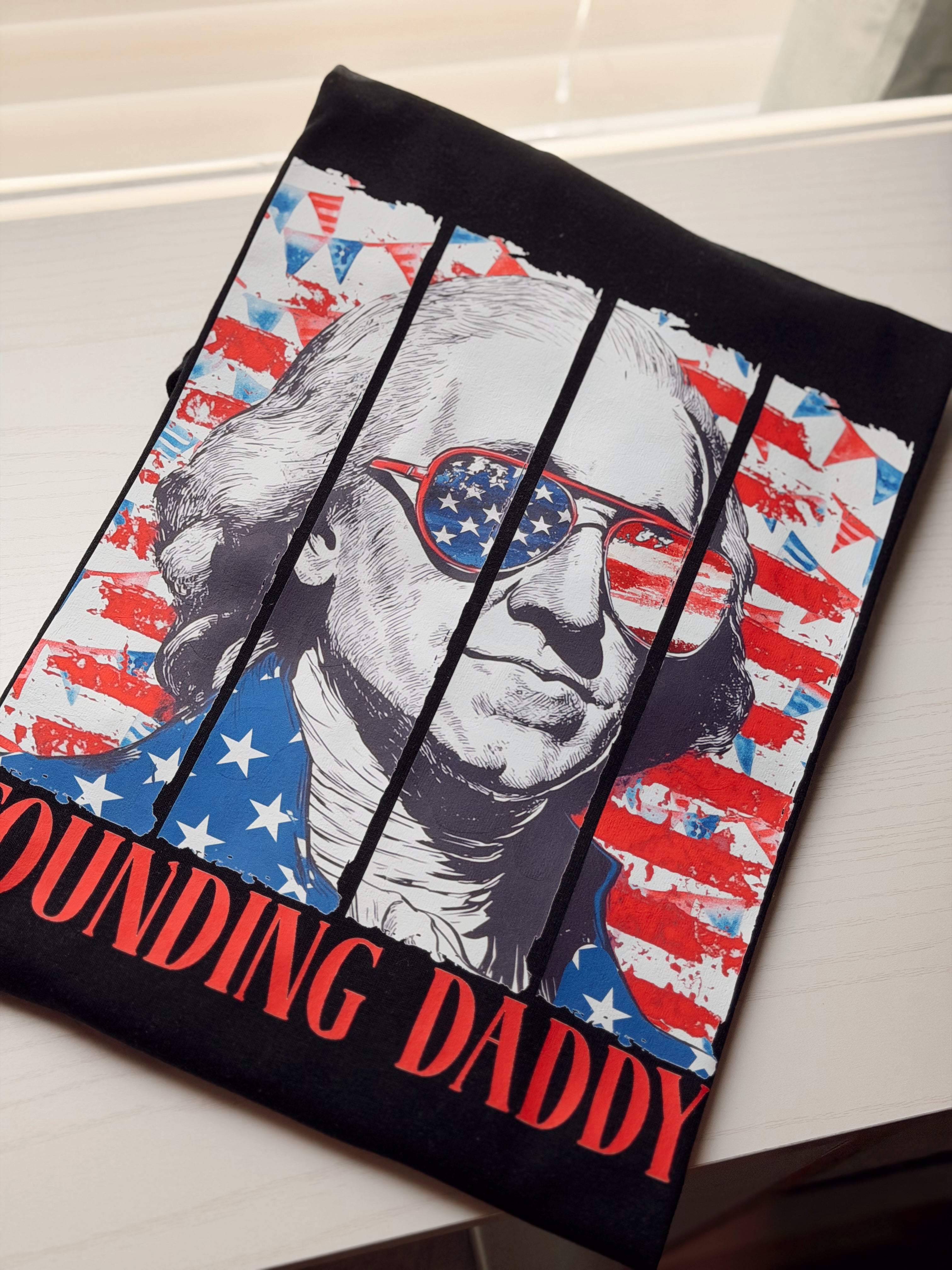 Founding Daddy Fourth of July Tee