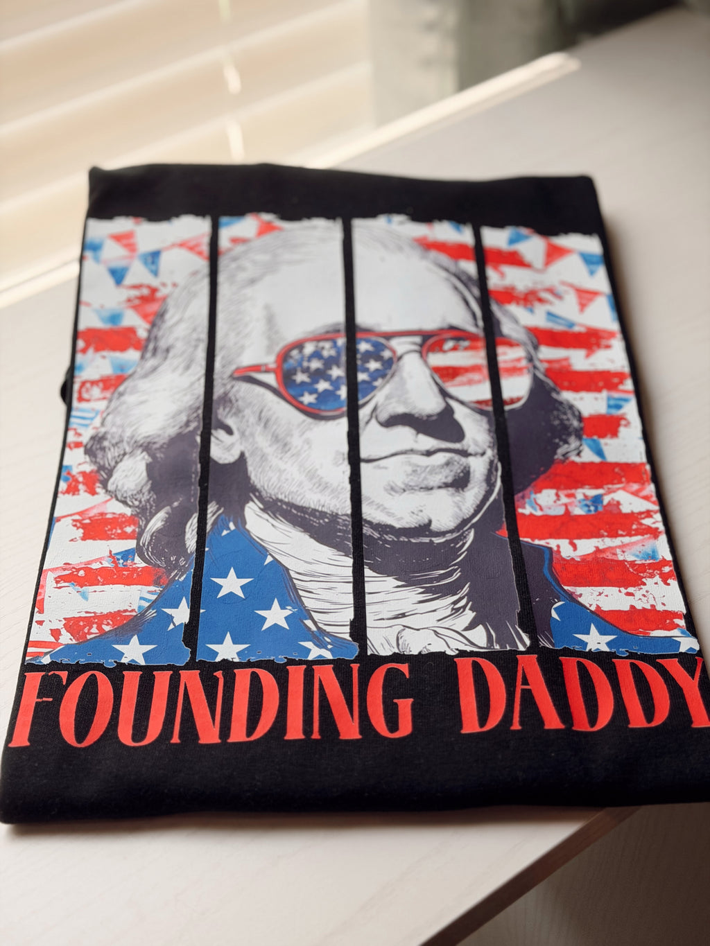 Founding Daddy Fourth of July Tee