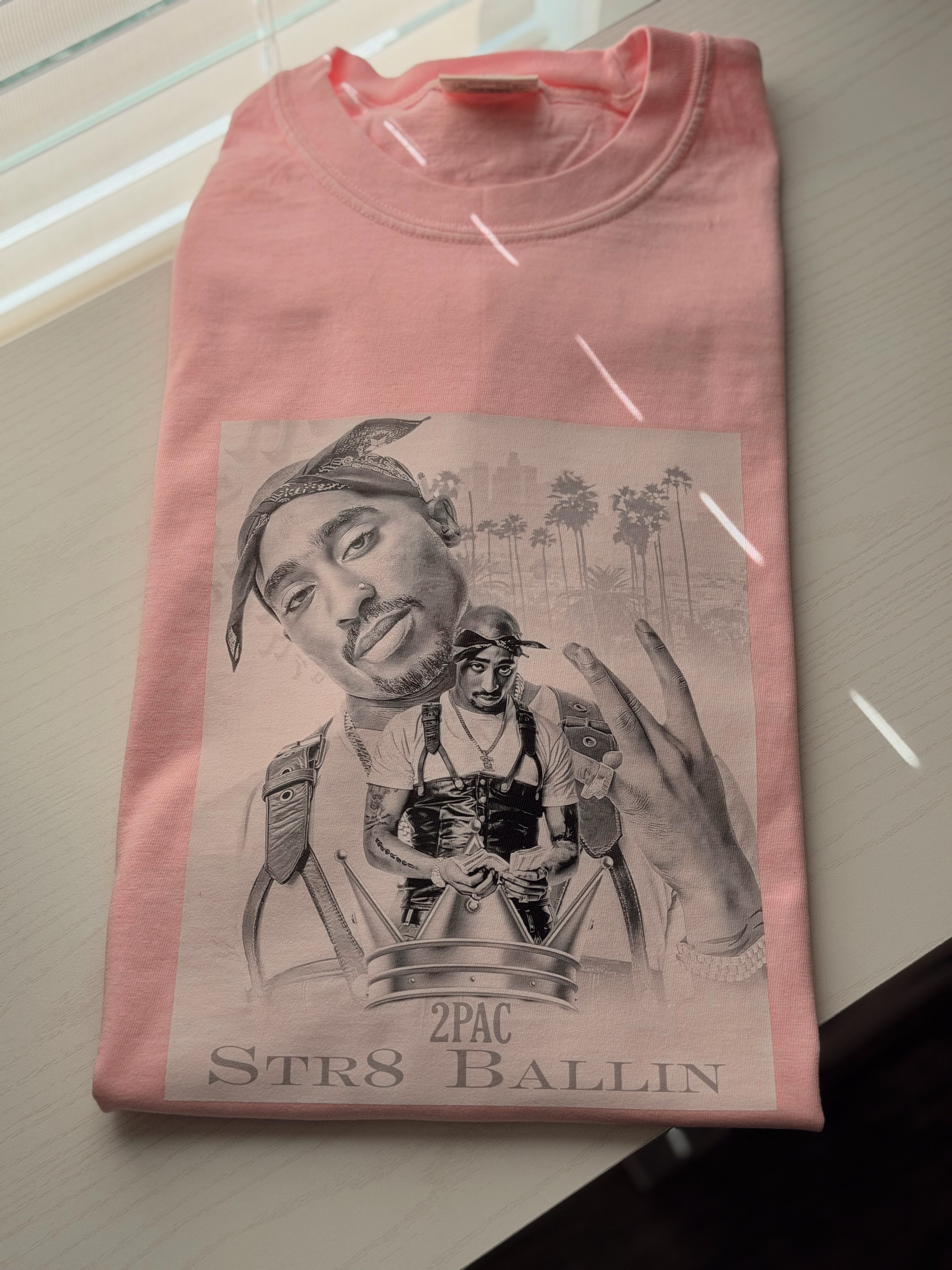 2Pac Str8 Graphic