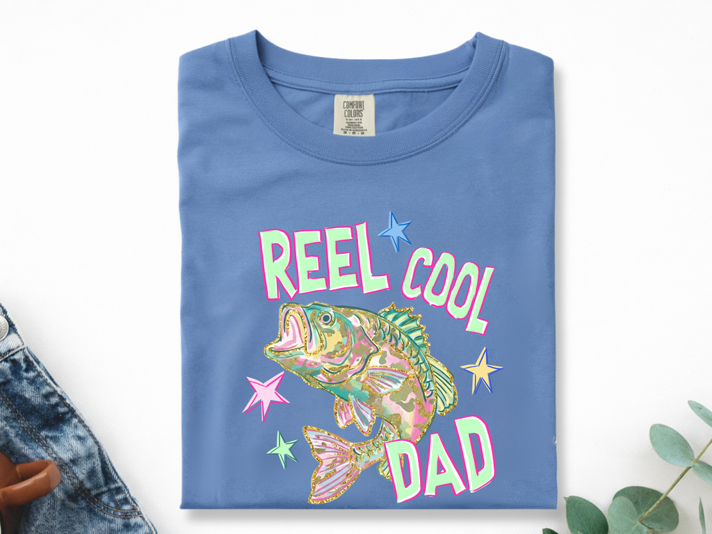 Reel Cool Dad/Daddy/Papa/Pawpaw/Grandpa Tee