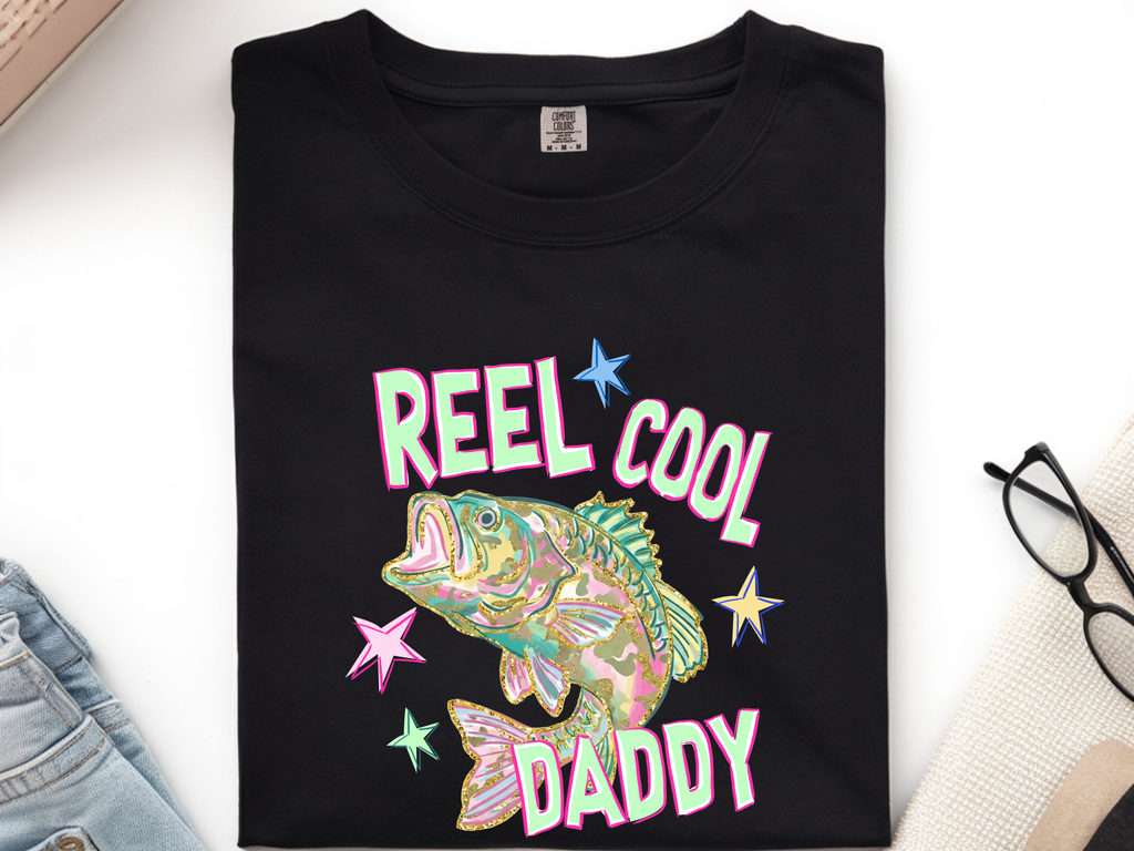 Reel Cool Dad/Daddy/Papa/Pawpaw/Grandpa Tee