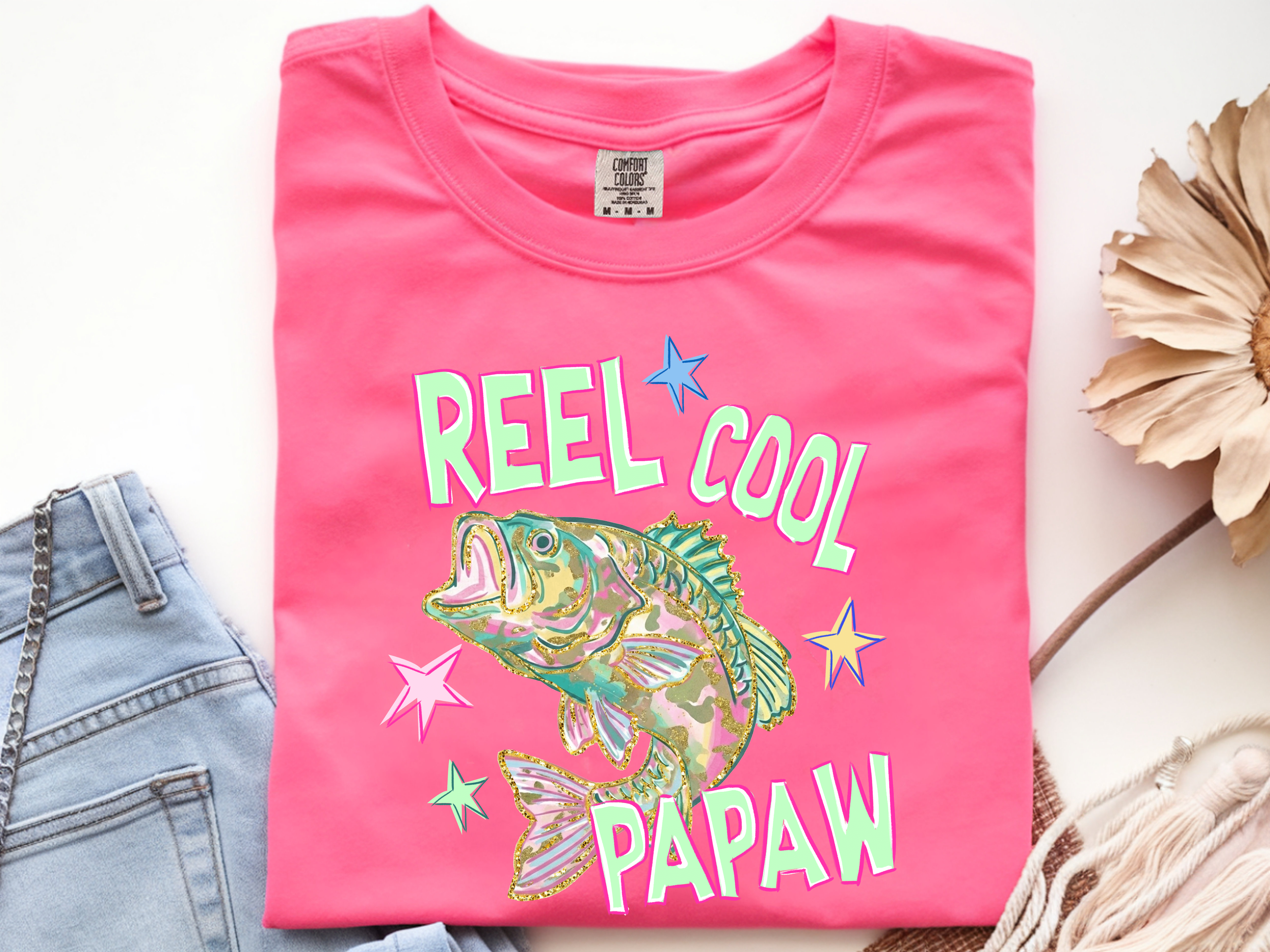 Reel Cool Dad/Daddy/Papa/Pawpaw/Grandpa Tee