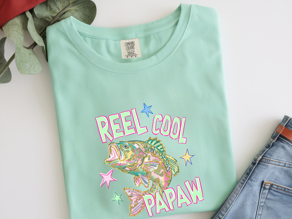 Reel Cool Dad/Daddy/Papa/Pawpaw/Grandpa Tee