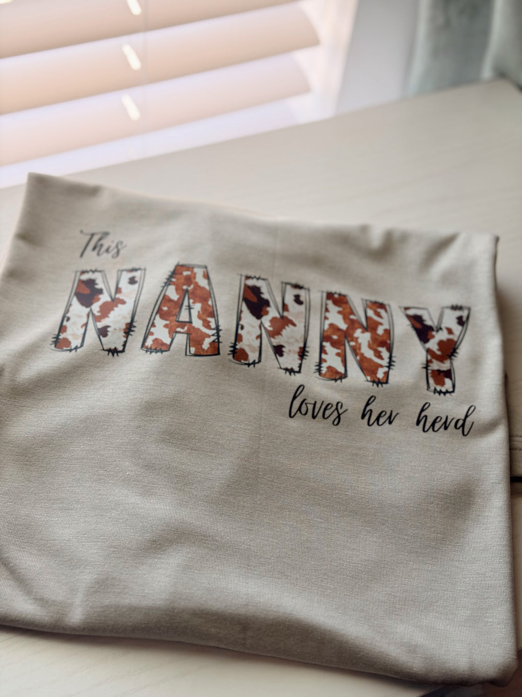 This Nanny Loves Her Herd Tee